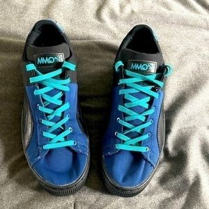 Puma MMQ Black and Blue Athletic Shoes Size 10